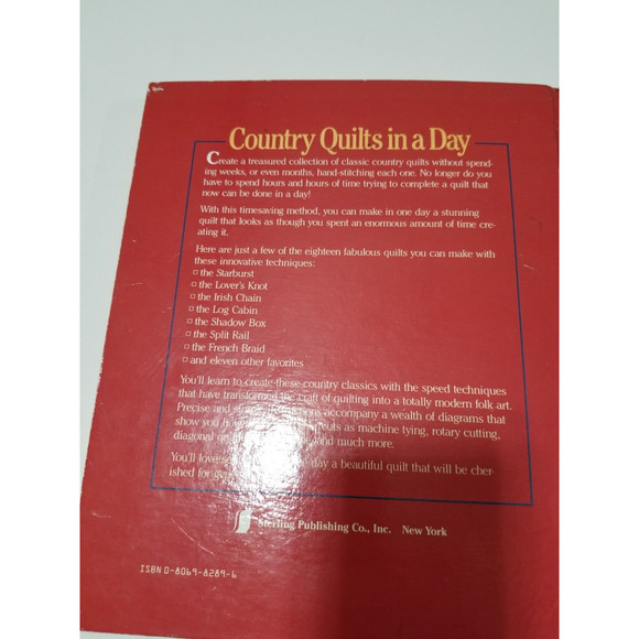 Country quilts in a day item no. 419 - Picture 3 of 3
